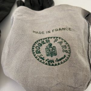 Roger Fare vintage brown gloves Size 7